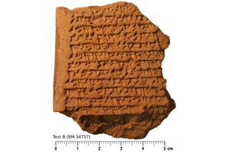 Babylonian Tablets Calculating Jupiter's Distance Travelled
