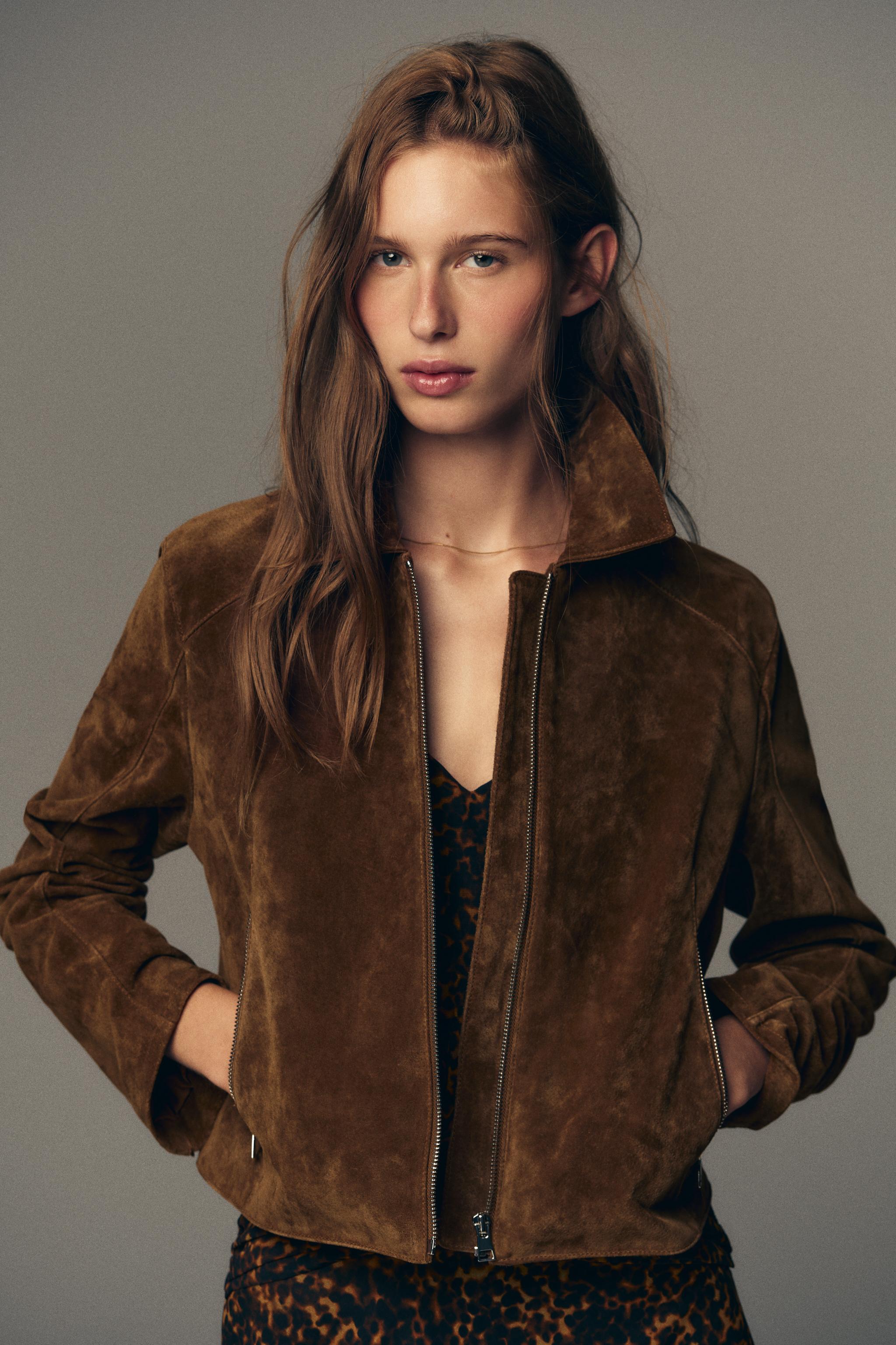 100% Leather Short Jacket