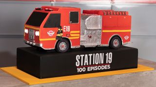 Station 19 100 Episode cake