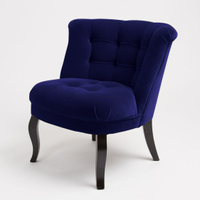 Velvet Indigo Blue Tub Chair | £445 at Oliver Bonas