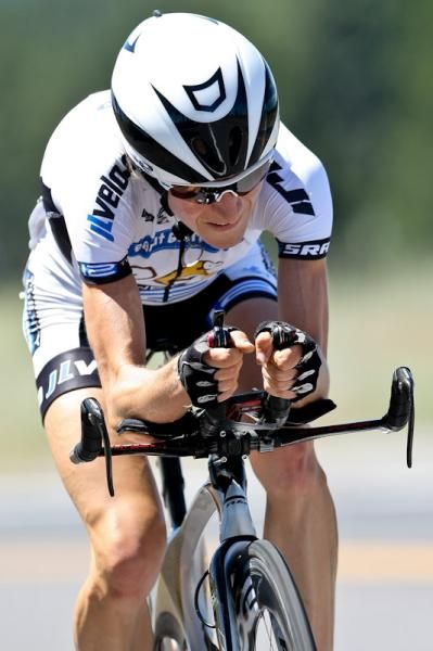 Marra Abbott (Peanut Butter &amp; Co) with another strong ride for second place.