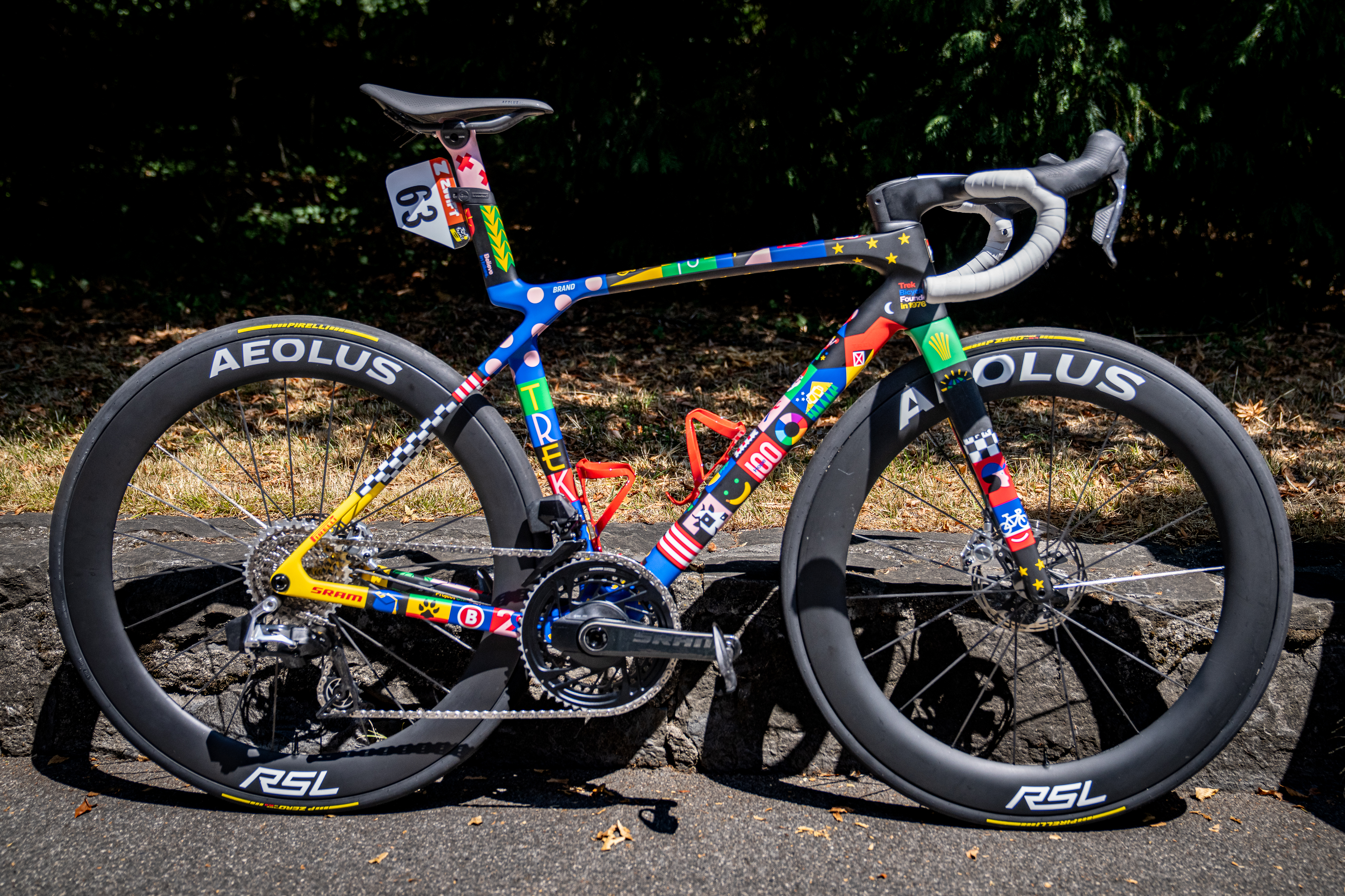 Colourfuil Trek Madone paint job
