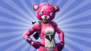 over the weekend fortnite fans joined together at paris games week to set an unconventional and oddly specific guinness world record for the most - fortnite cuddle team leader cake
