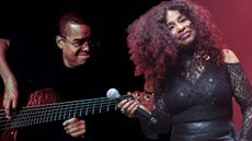 Jazz bassist Anthony Jackson performs at North Sea Jazz festival, The Hague, Netherlands, 10th July1998. Chaka Khan performs onstage during WBLS 50th Anniversary With DJ Cassidy's Pass The Mic Live at Prudential Center on November 08, 2024 in Newark, New Jersey.