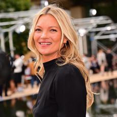 Kate Moss attends New York fashion week in 2019