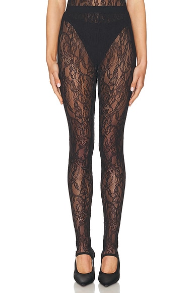 Lace Stirrup Legging