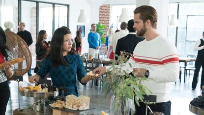 Mariana and Evan on Good Trouble