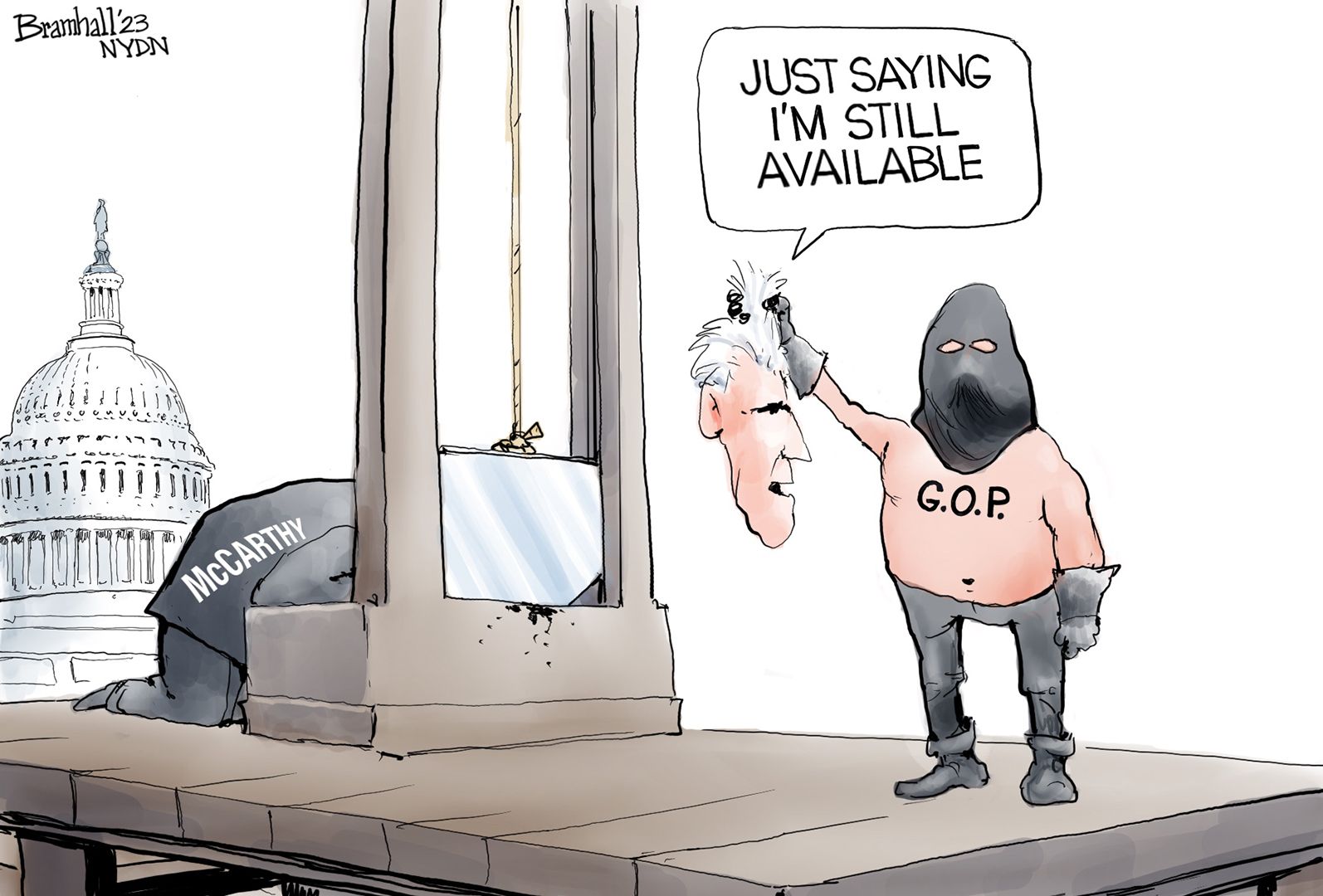                                   Political Cartoon                              