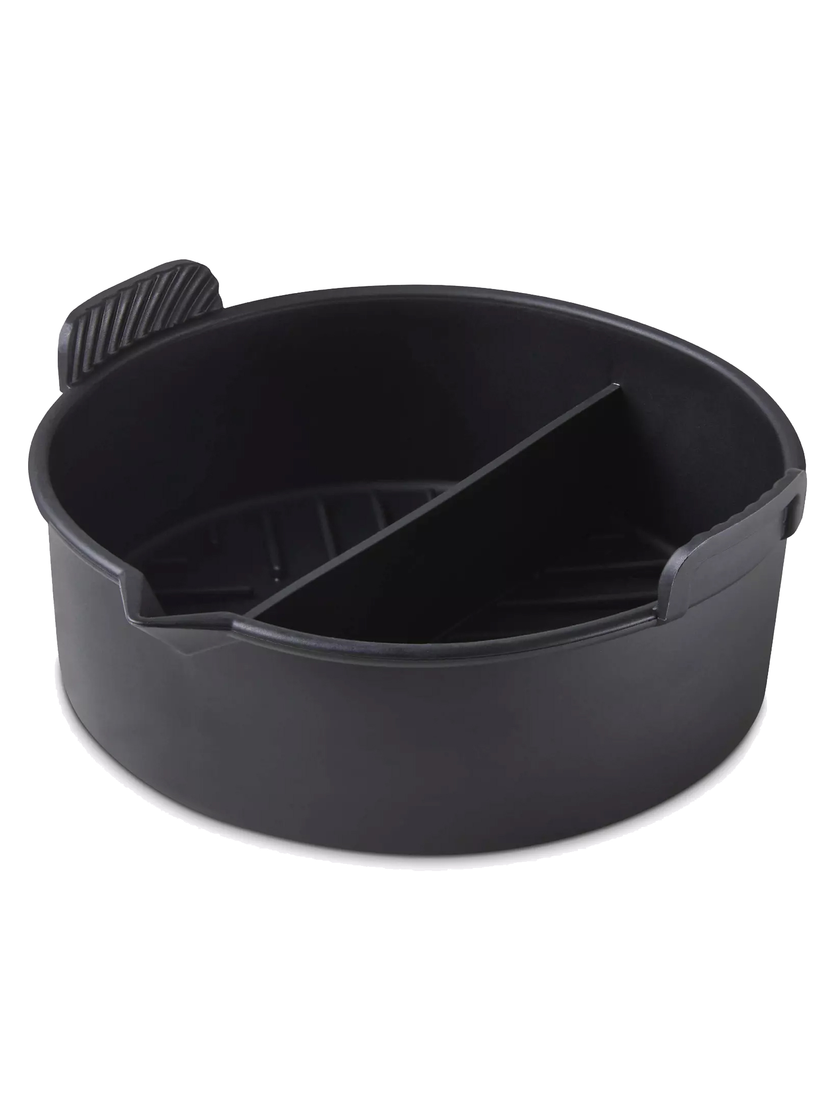 Tower Round Solid Silicone Tray with Divider