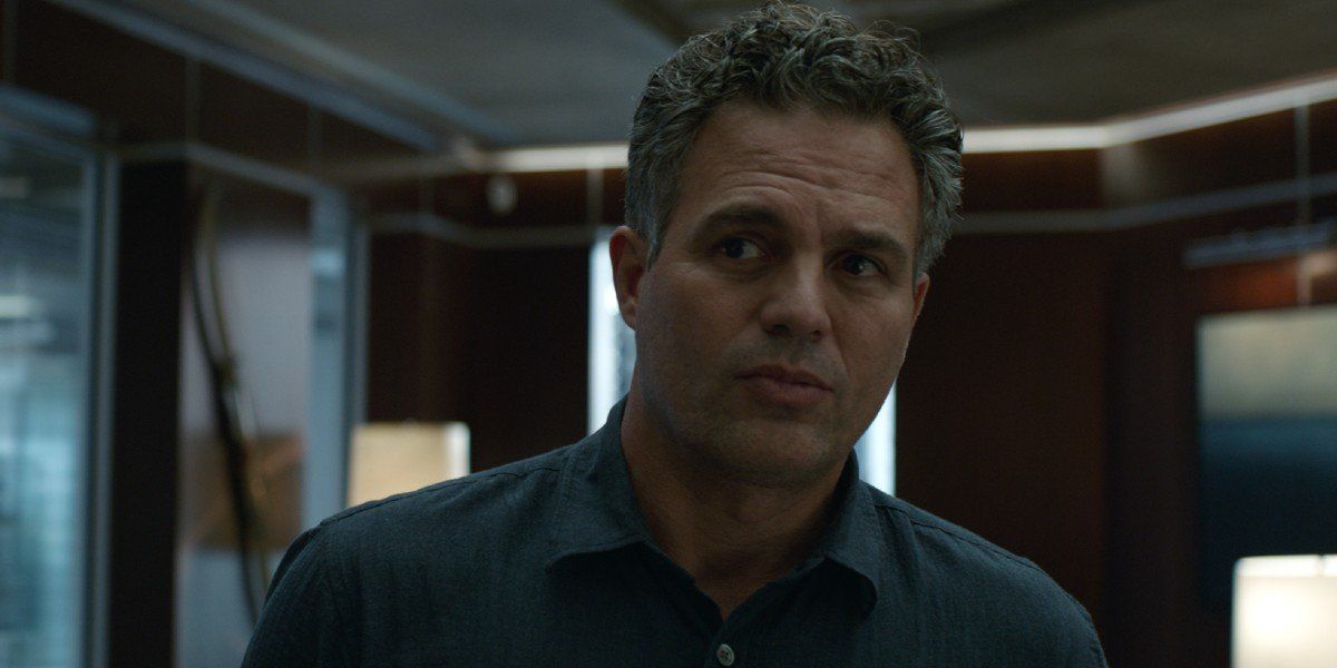 Bruce Banner (Mark Ruffalo) is unsure of taking on Thanos in Avengers: Endgame (2019)