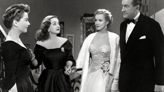 Cast of All About Eve, including Bette Davis and Marilyn Monroe