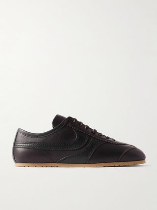 Leder-Sneaker