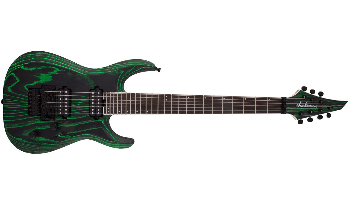 Jackson Pro Series Dinky DK Modern Ash HT7 in Baked Green