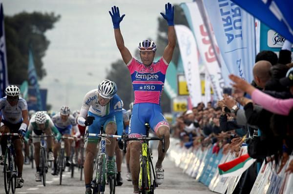 After several frustrating stages at the Tour of Turkey, everything went right for Alessandro Petacchi (Lampre-ISD) in the finale of stage four.