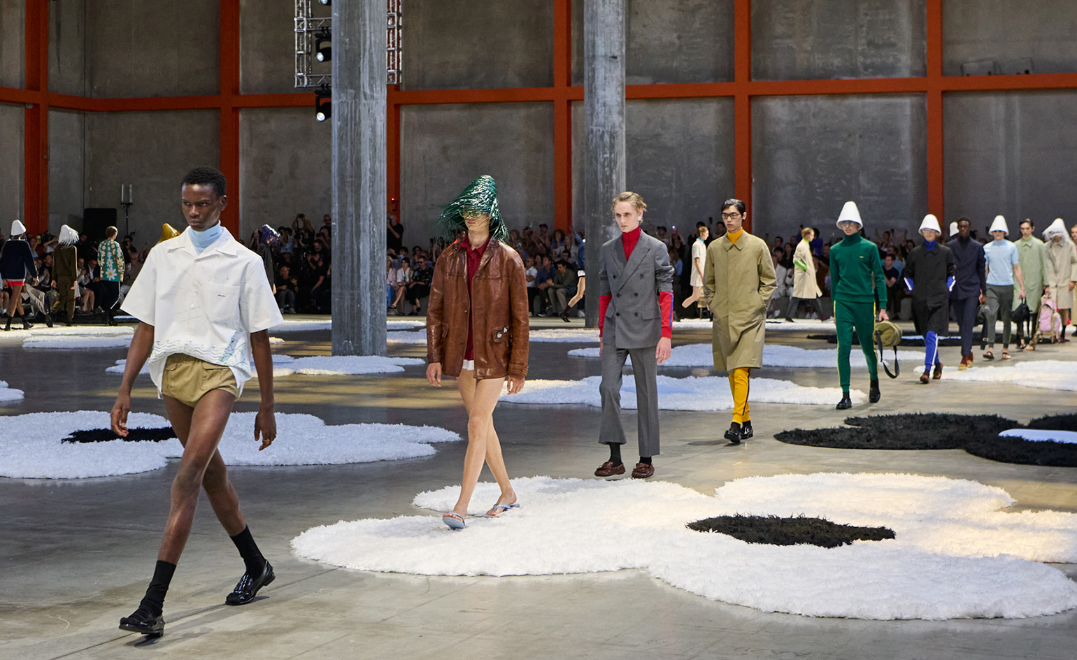 Prada runway at Milan Fashion Week Men’s S/S 2026
