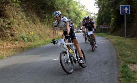 Thomas Diestch (Team Bulls) races to a win, defending his title.