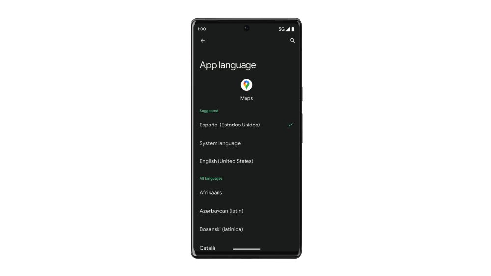 android 13 app language