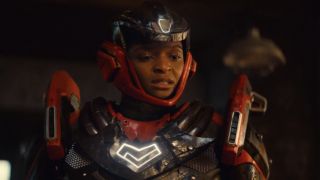 Riri suited up in the Ironheart finale