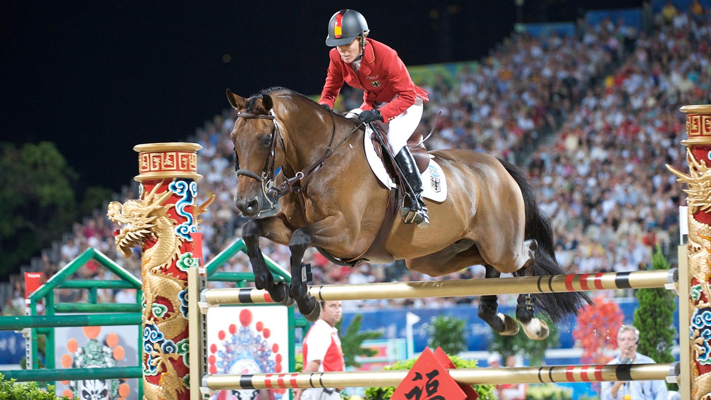 Meredith Michaels-Beerbaum and Shutterfly at the 2008 Olympics