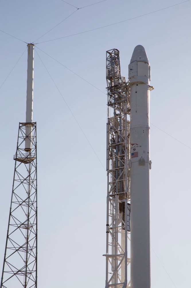 SpaceX Dragon Static Fire Test