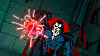 Mr Sinister smiles and prepares to use his abilities in X-Men 97 episode 3 on Disney Plus