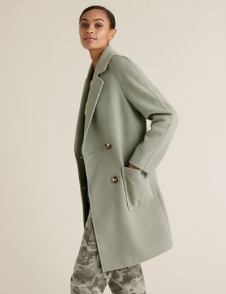 M&S Double Breasted Coat