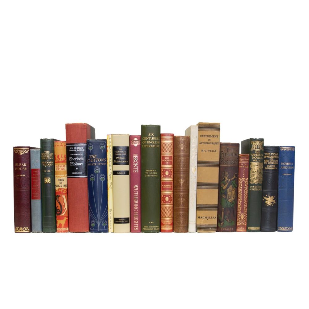 Vintage British Classics: Libraries By The Foot