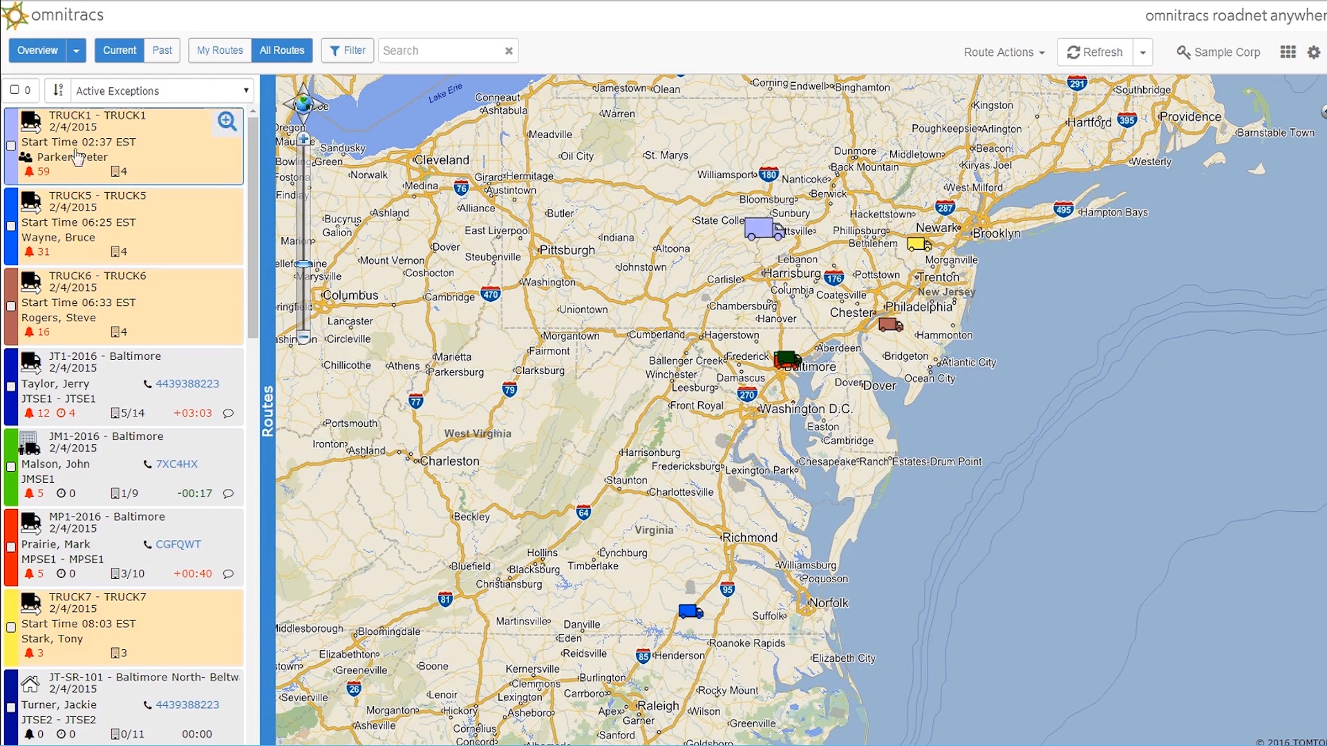 Omnitracs fleet tracking 7