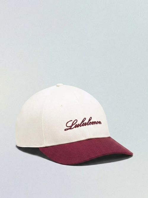 Structured Classic Ball Cap Script