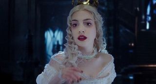 Anne Hathaway stars as the white queen in 'Alice Through the Looking Glass'