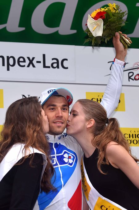 Thibaut Pinot (FDJ) won his first race of the year