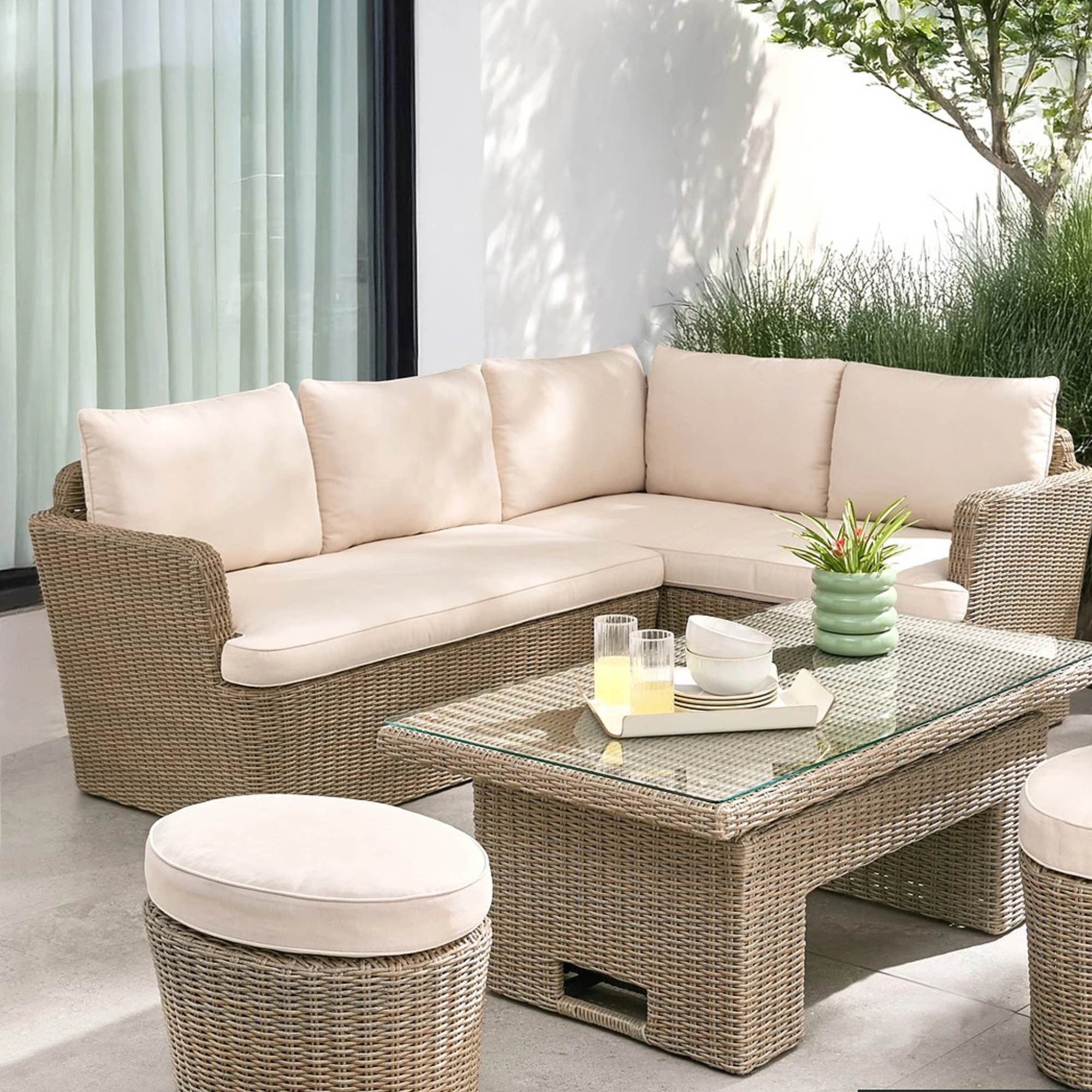 Albany Corner Dining Set With Lift Up Table