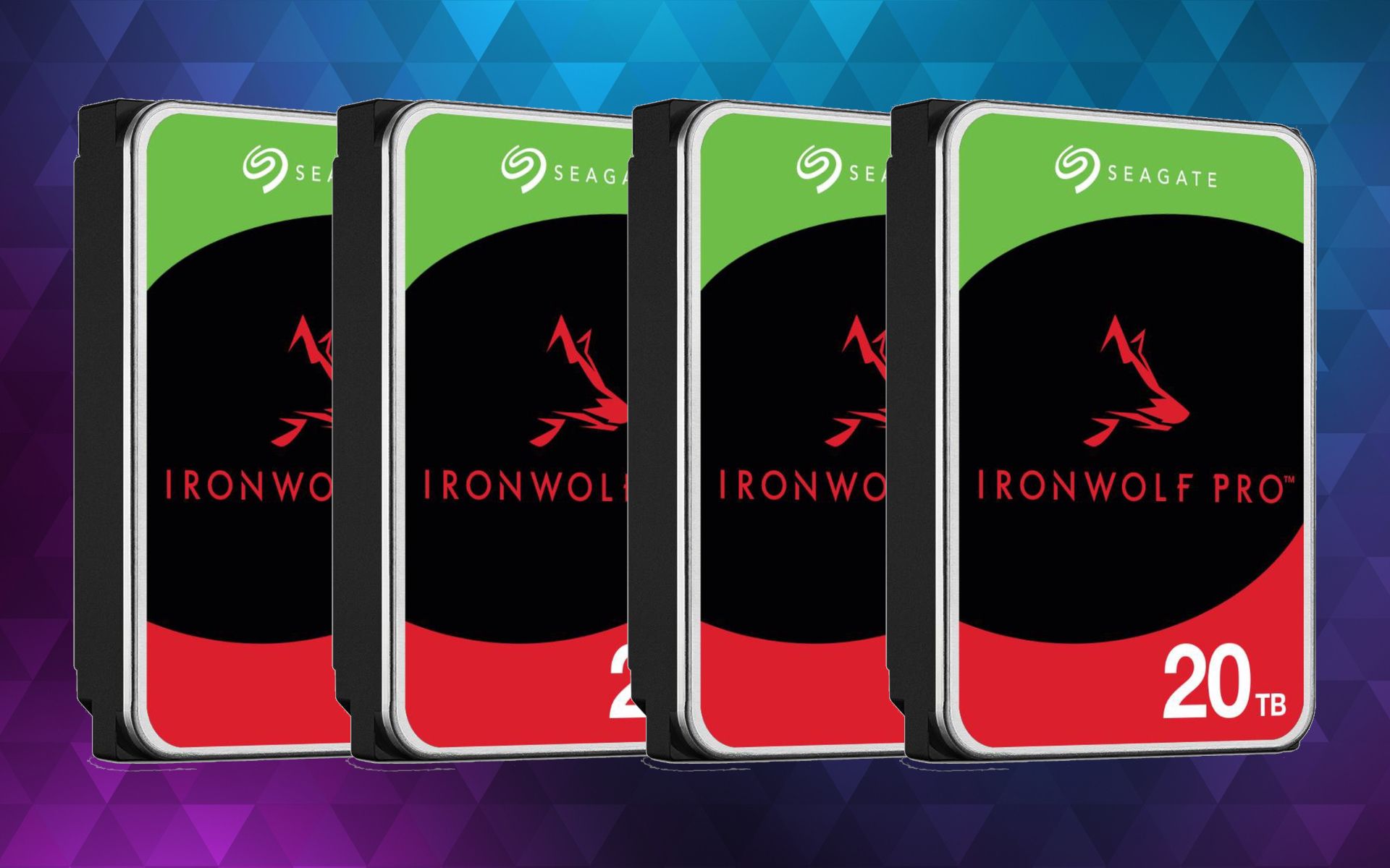 20TB 高性能HDD Seagate IronWolf Pro Seagate IronWolf 16TB NAS Internal Hard Drive HDD – CMR 3.5