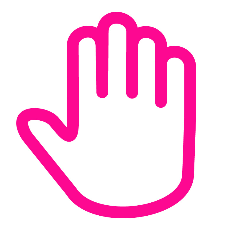 Hand icon