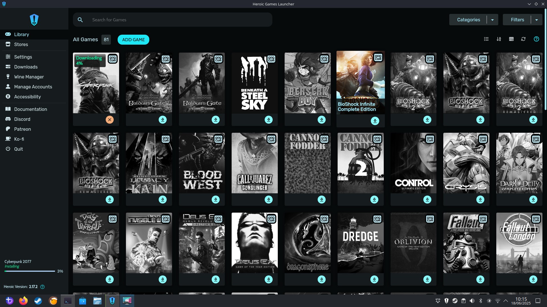 Heroic Games Launcher