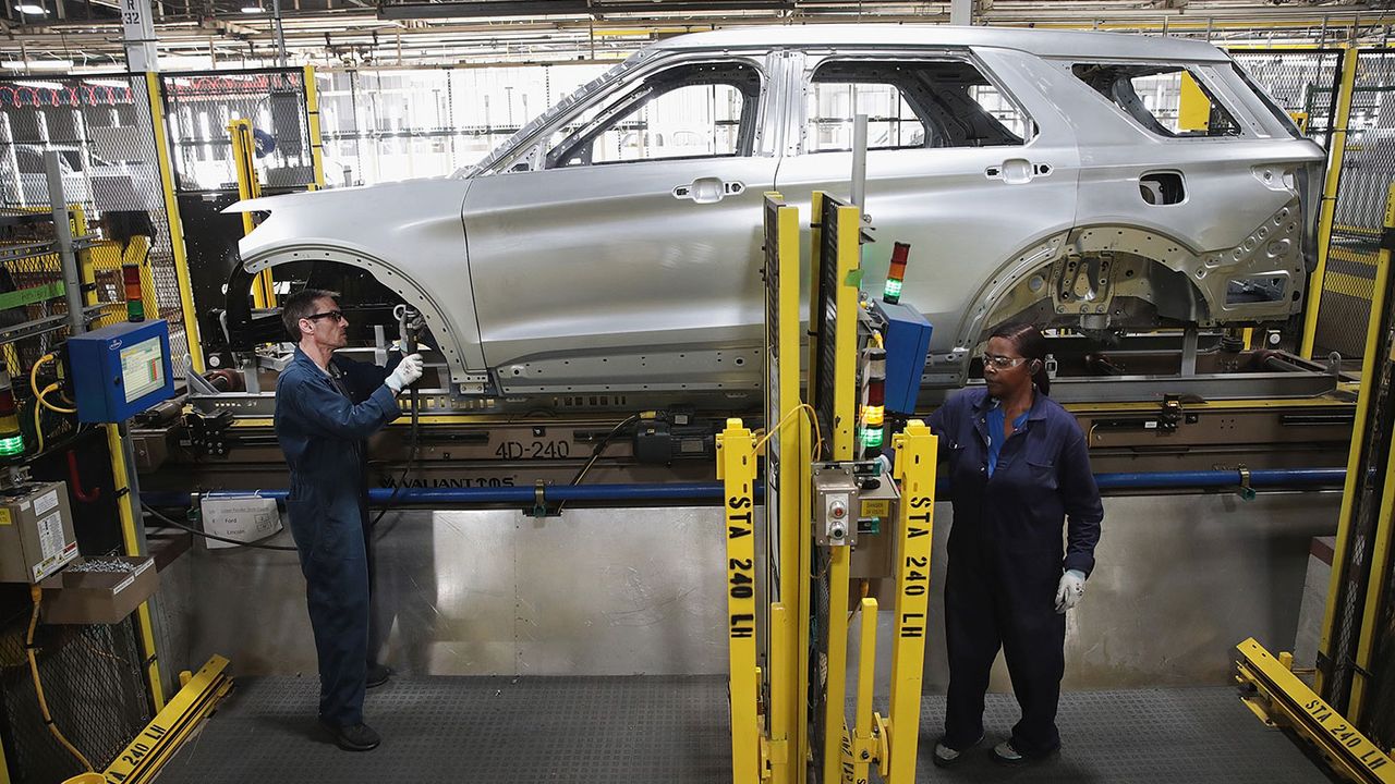 Ford assembly plant, Chicago © Scott Olson/Getty Images