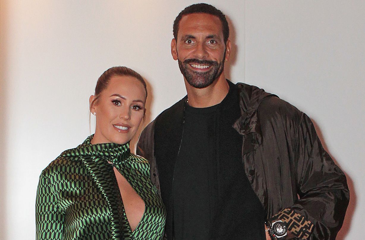 kate wright rio ferdinand married