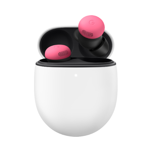 Google Pixel Buds 2 Pro Official Render - Peony - Case