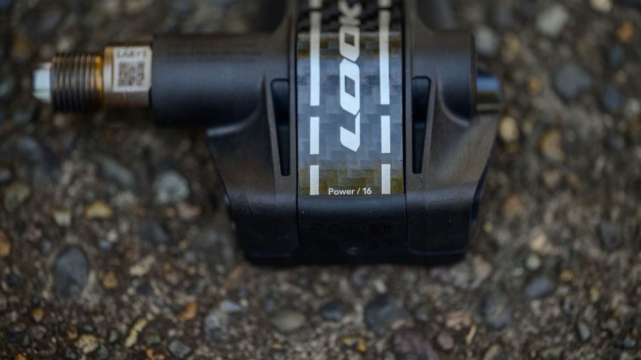 Look Keo Power Pedal detail of release spring