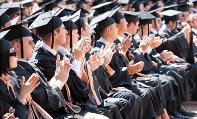 Georgetown&amp;#039;s McDonough School of Business 2010 graduating class. 