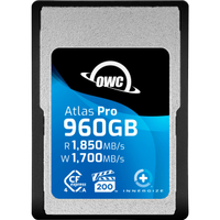 OWC Atlas Pro CFexpress 4.0 960GB Type A card |was $519.99| now $339.99
SAVE $180 at Amazon Price Check |