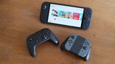 Nintendo Switch 2 with old Switch 1 controllers