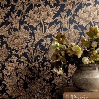 Morris & Co. x McGee & Co. Chrysanthemum Wallpaper
