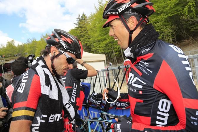 Samuel Sanchez and Steve Morabito (BMC)