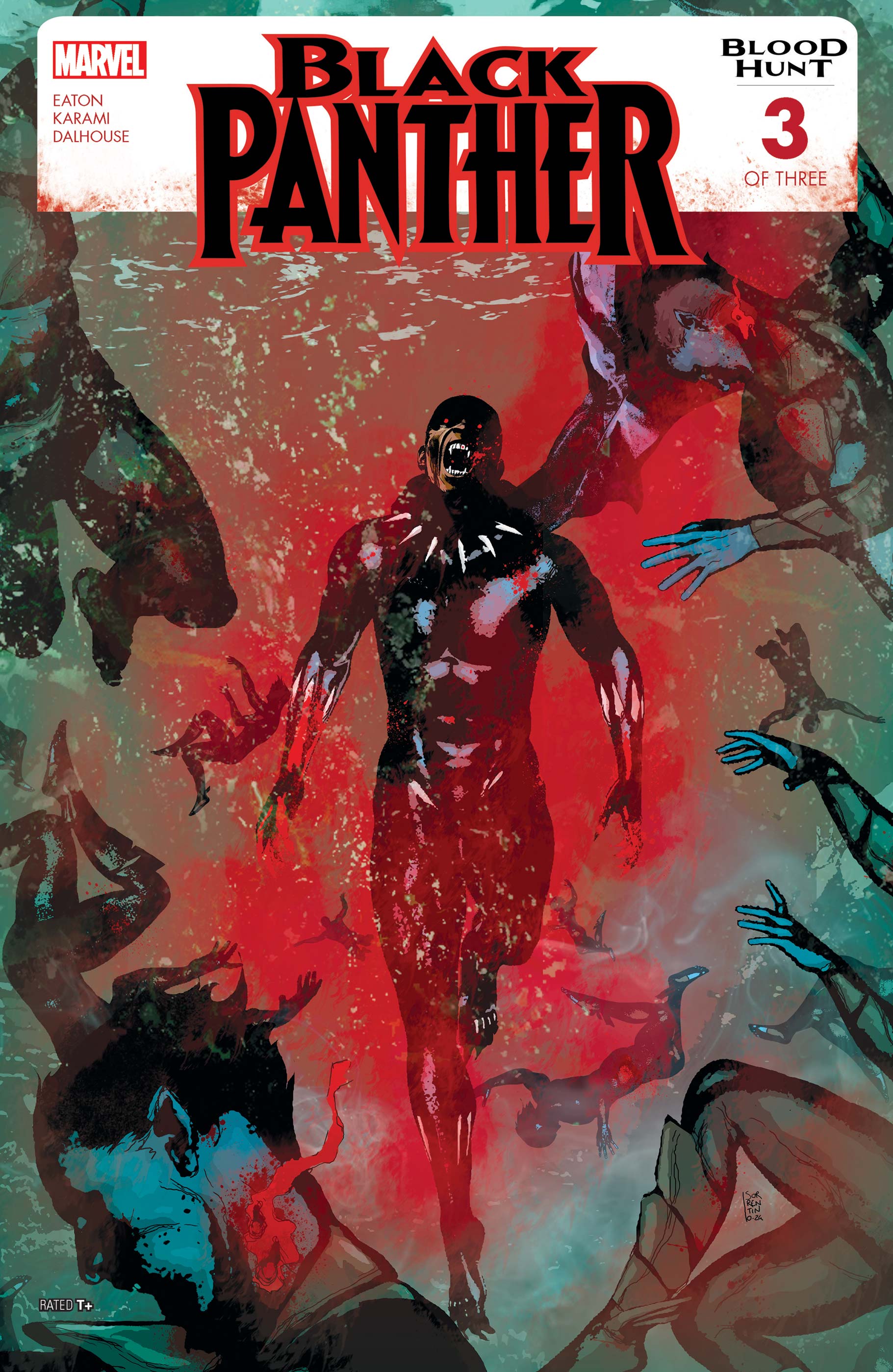 Vampire T'Challa takes on the forces of Atlantis as Black Panther: Blood Hunt comes to its end