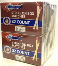Diamond 10-Pack Strike on Box Matches Diamond 10-Pack Strike on Box Matches