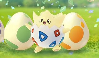 Eggs to celebrate the Pokemon Go Eggstravaganza