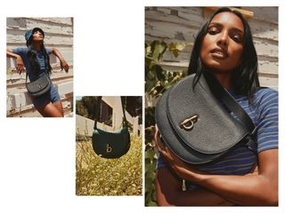 Jasmine Takees trägt eine Burberry-Rocking-Bag