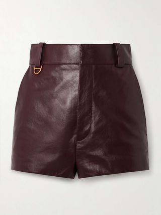 Leather Shorts