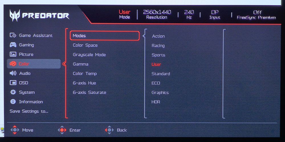 Acer Predator X27U